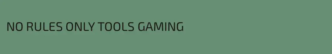 NO RULES ONLY TOOLS GAMING